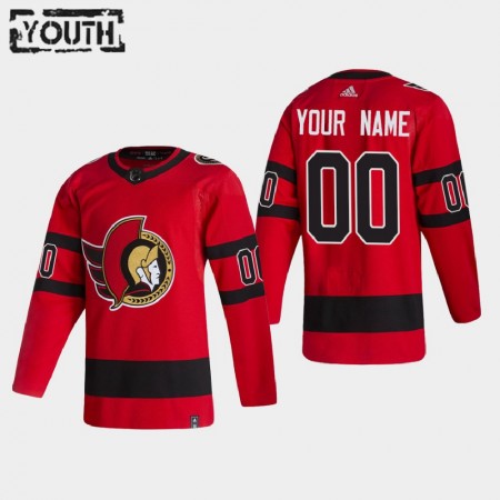 Kinder Eishockey Ottawa Senators Trikot Custom 2020-21 Reverse Retro Authentic